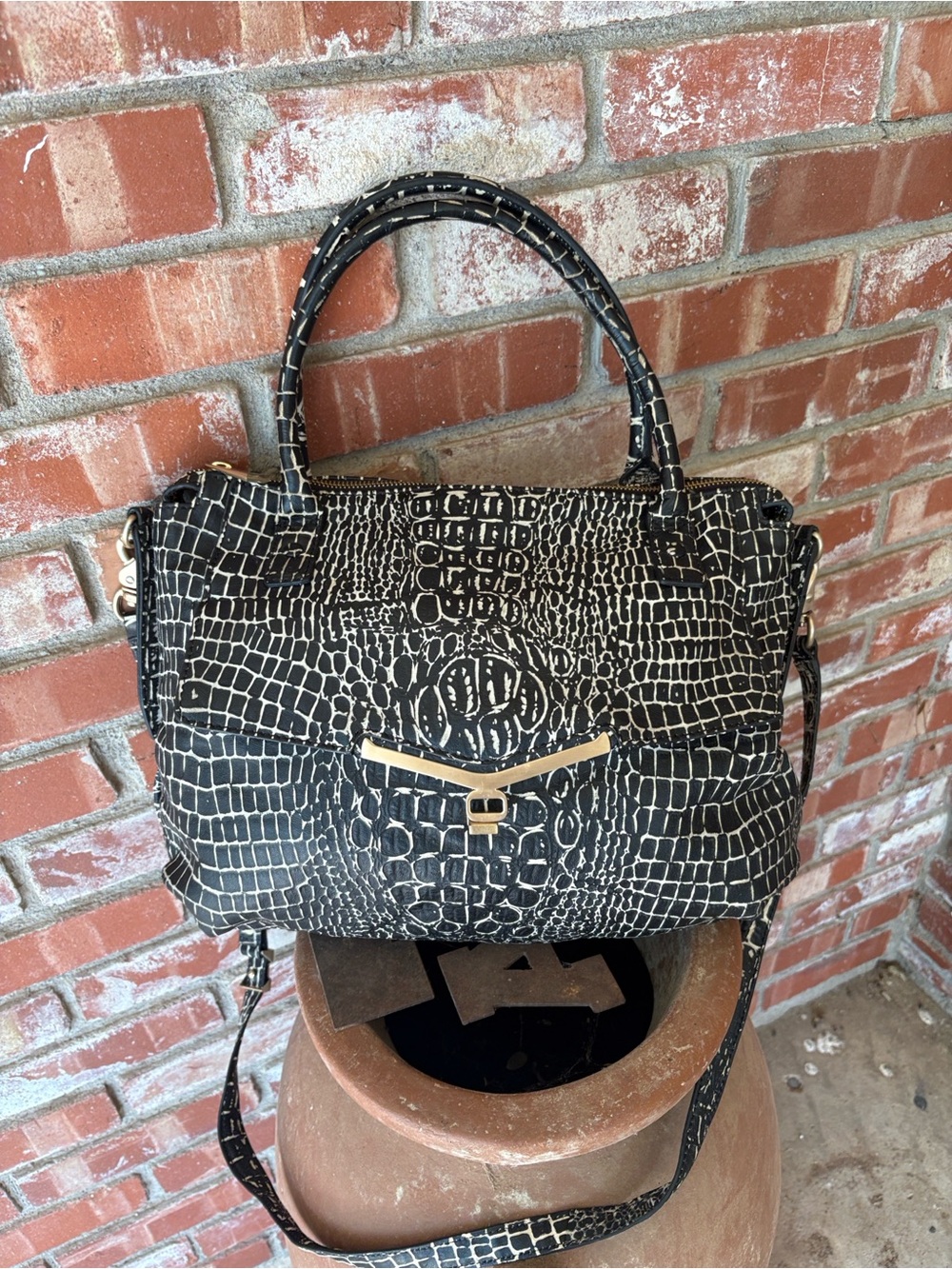 Botkier faux-croc Leather
Satchel